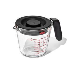 Oxo Goodgrips Glass Measuring Jug With Lid 500ml